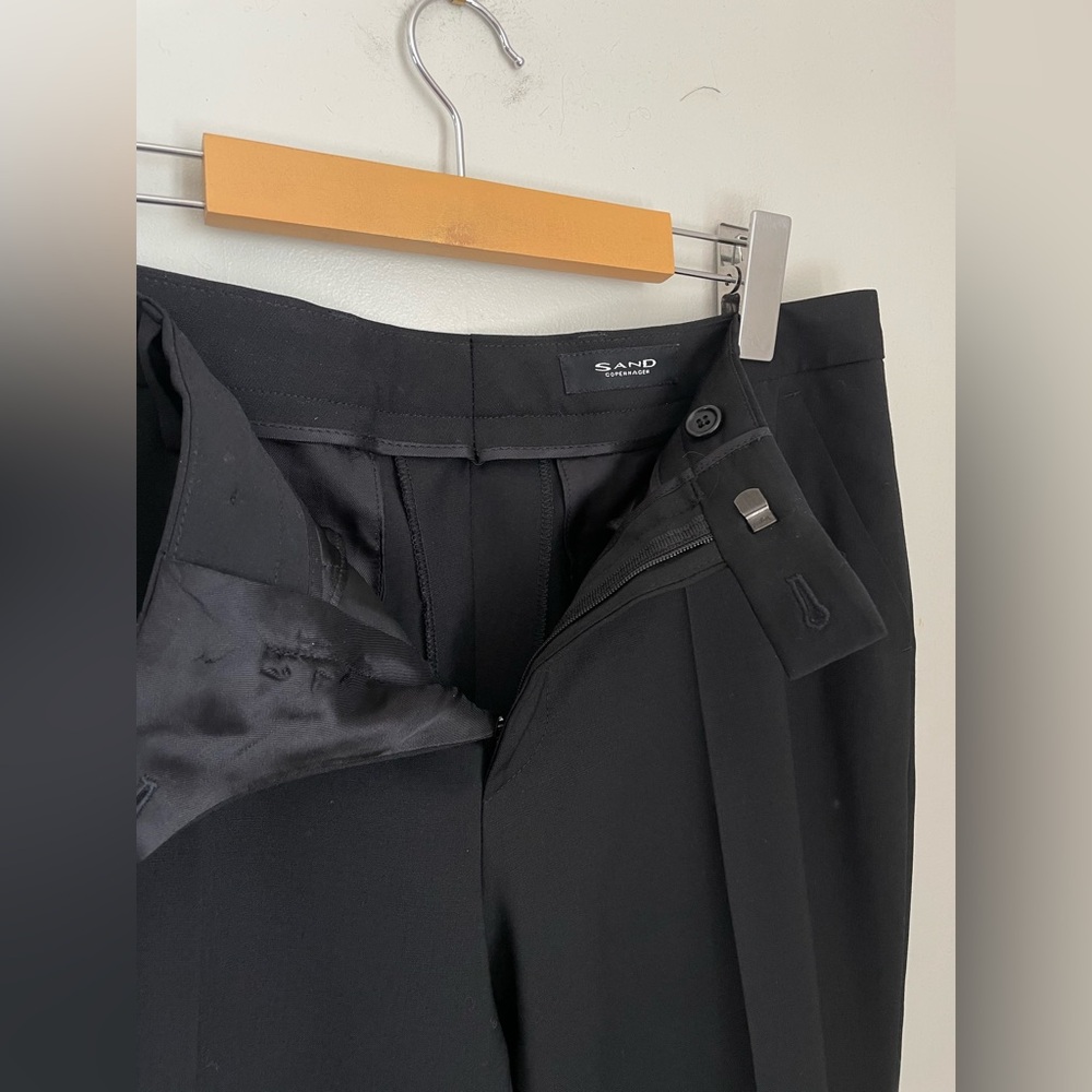 SAND Copenhagen Leonora Slim Wool Trousers Eur38 Minimalist Office Scandinavian - Picture 5 of 10